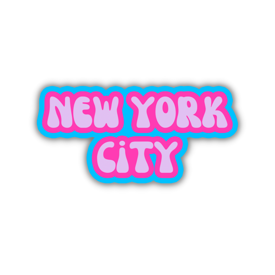 New York City Cloud Sticker