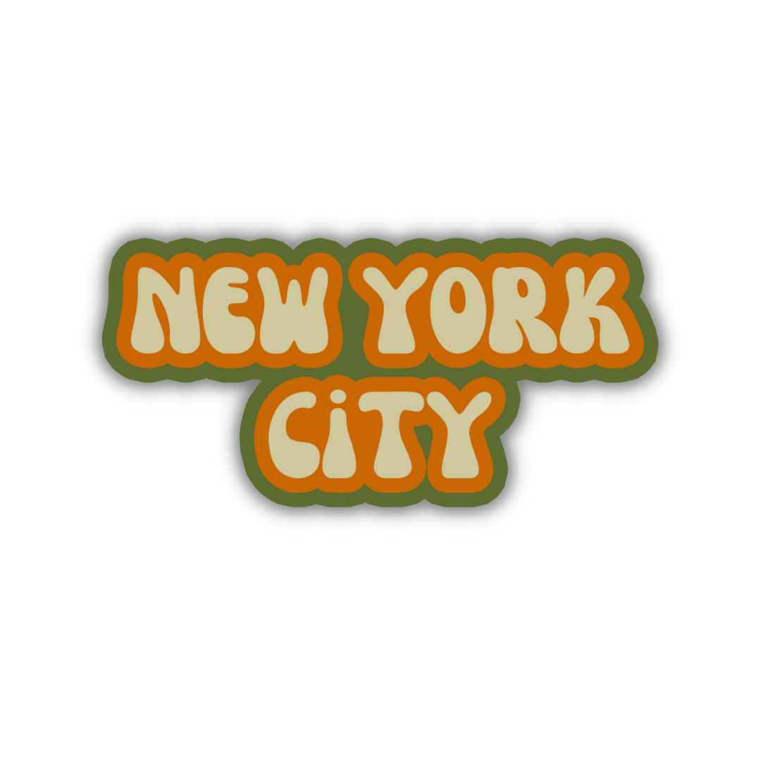 New York City Cloud Sticker