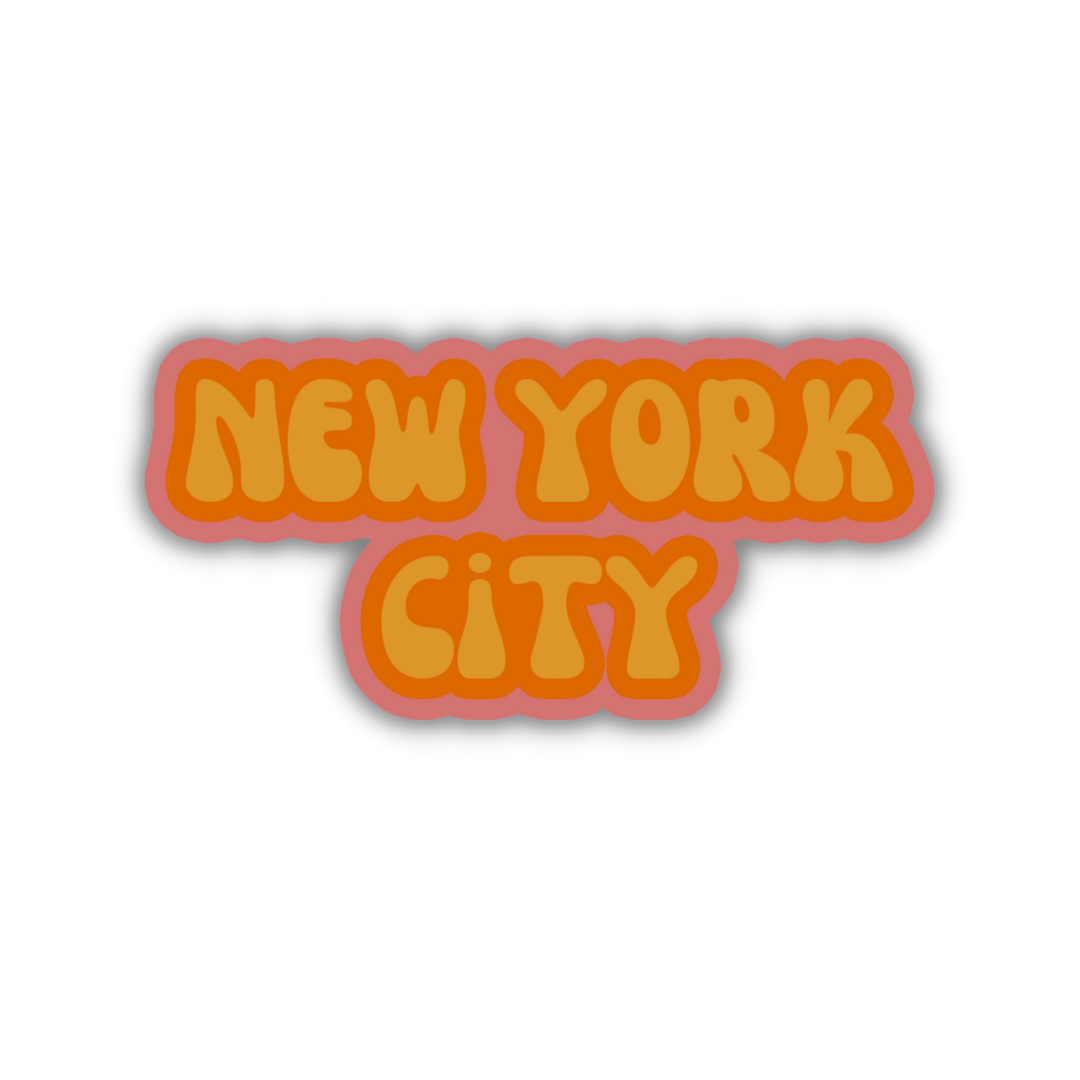 New York City Cloud Sticker