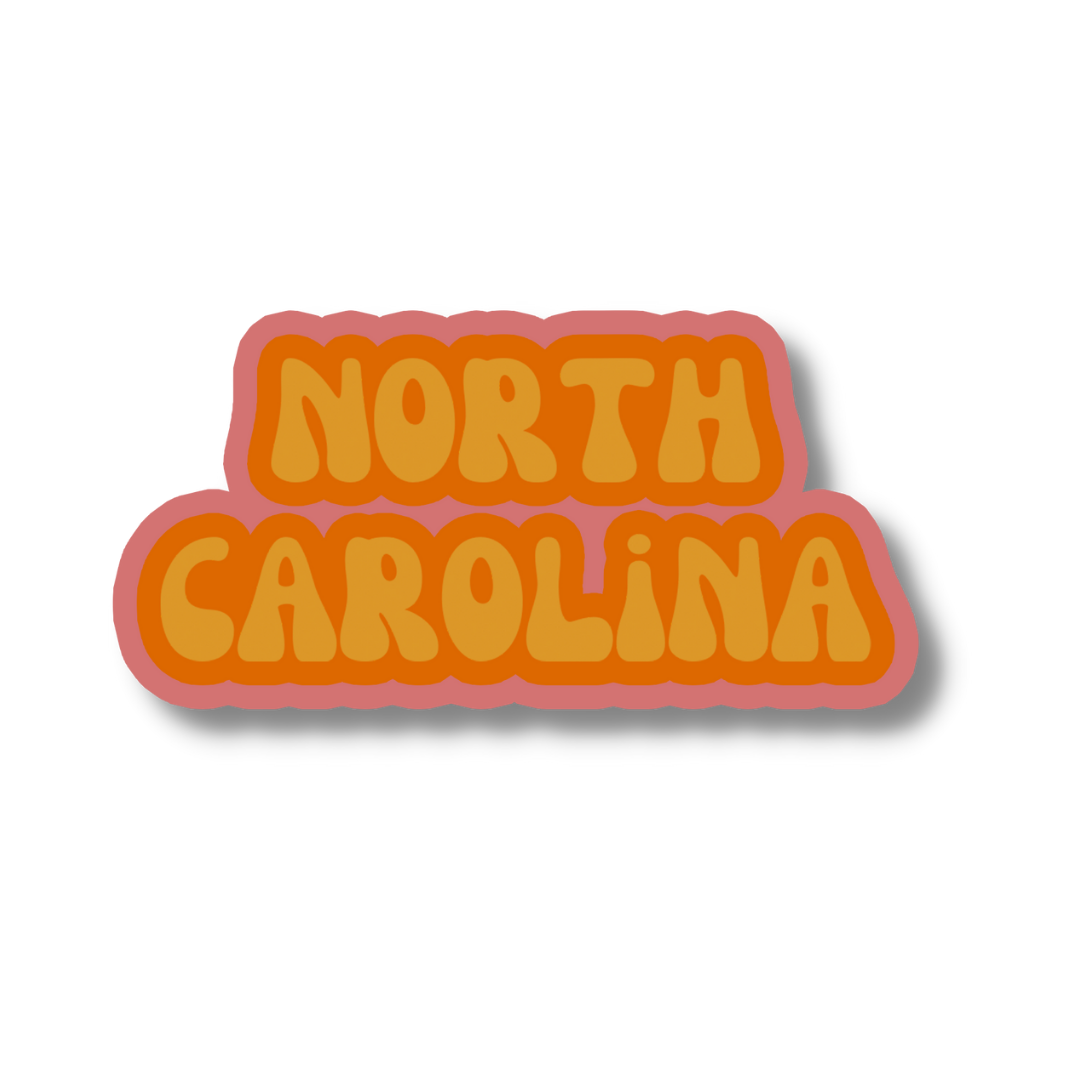 North Carolina Cloud Sticker