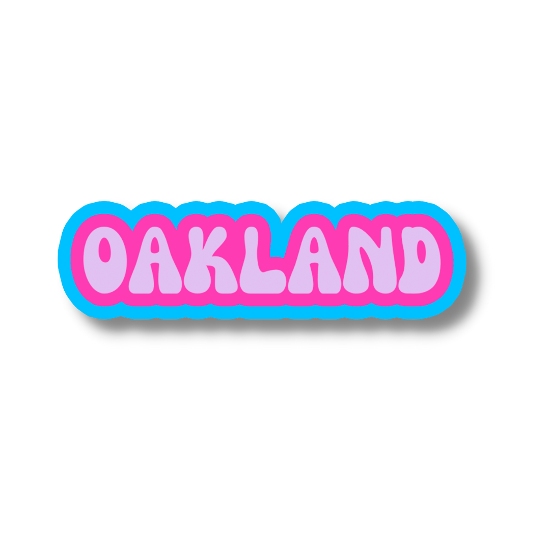 Oakland Cloud Sticker