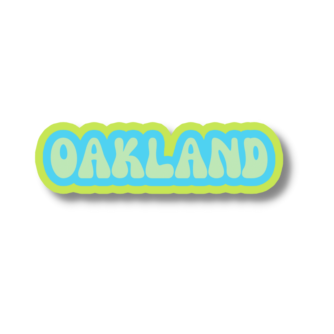 Oakland Cloud Sticker
