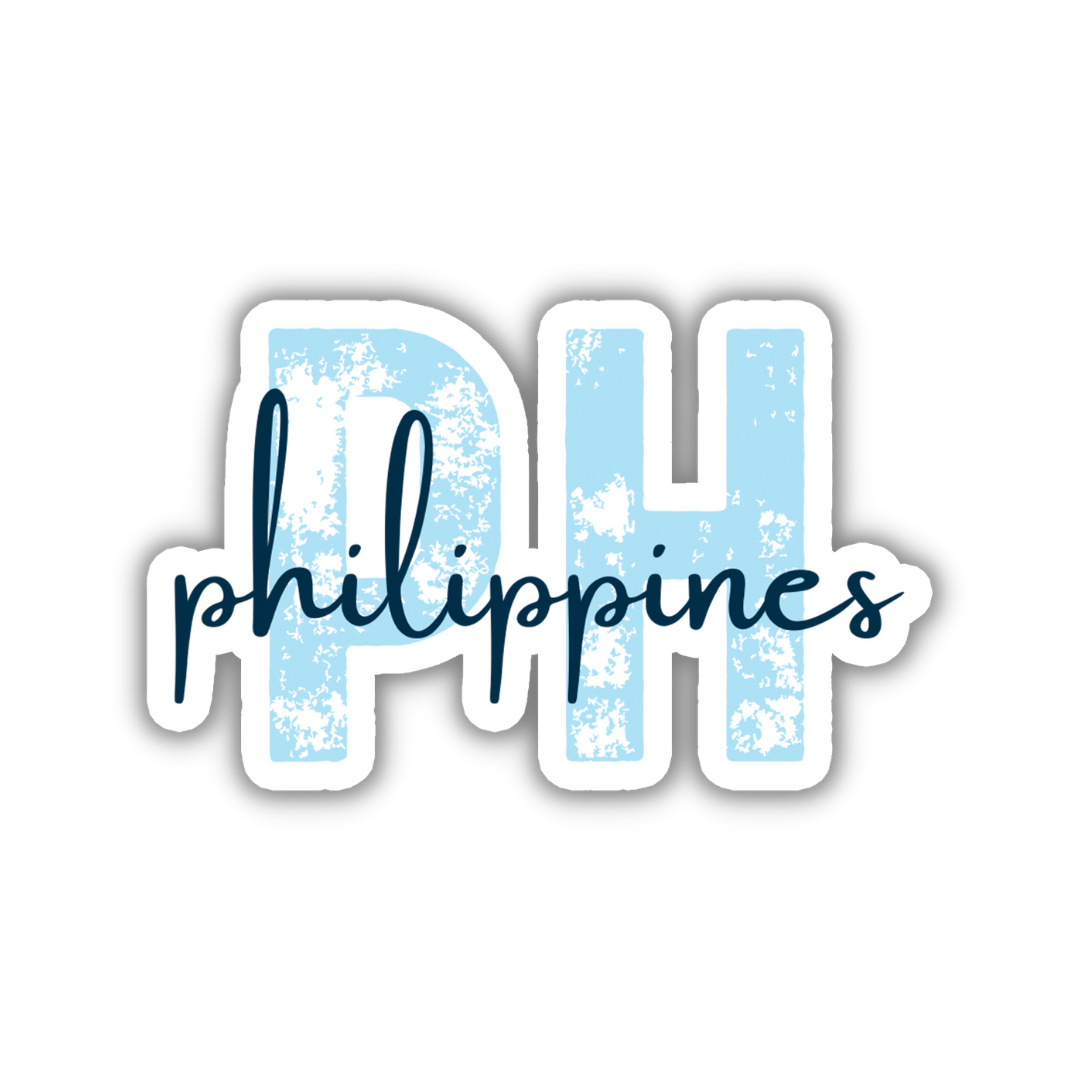 Philippines Country Code Sticker