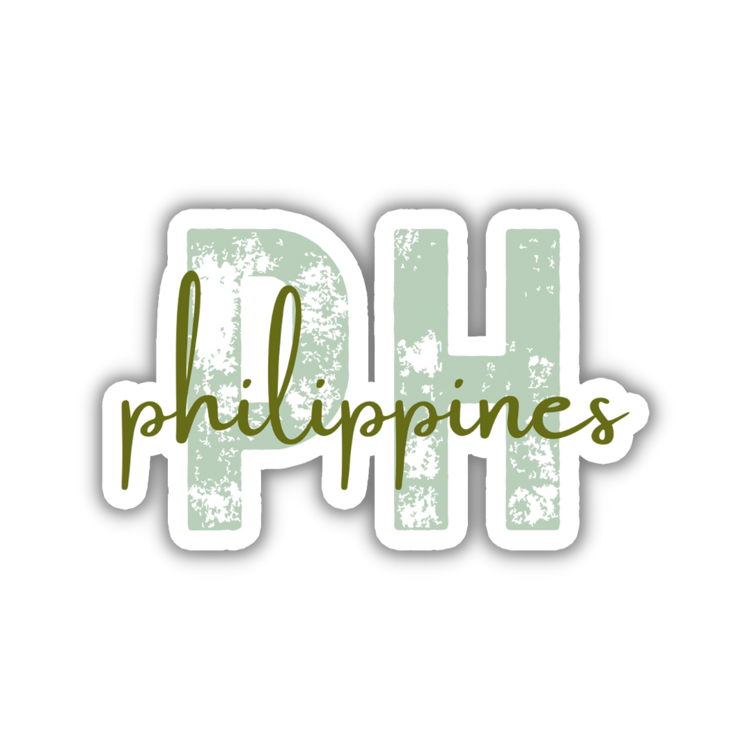 Philippines Country Code Sticker