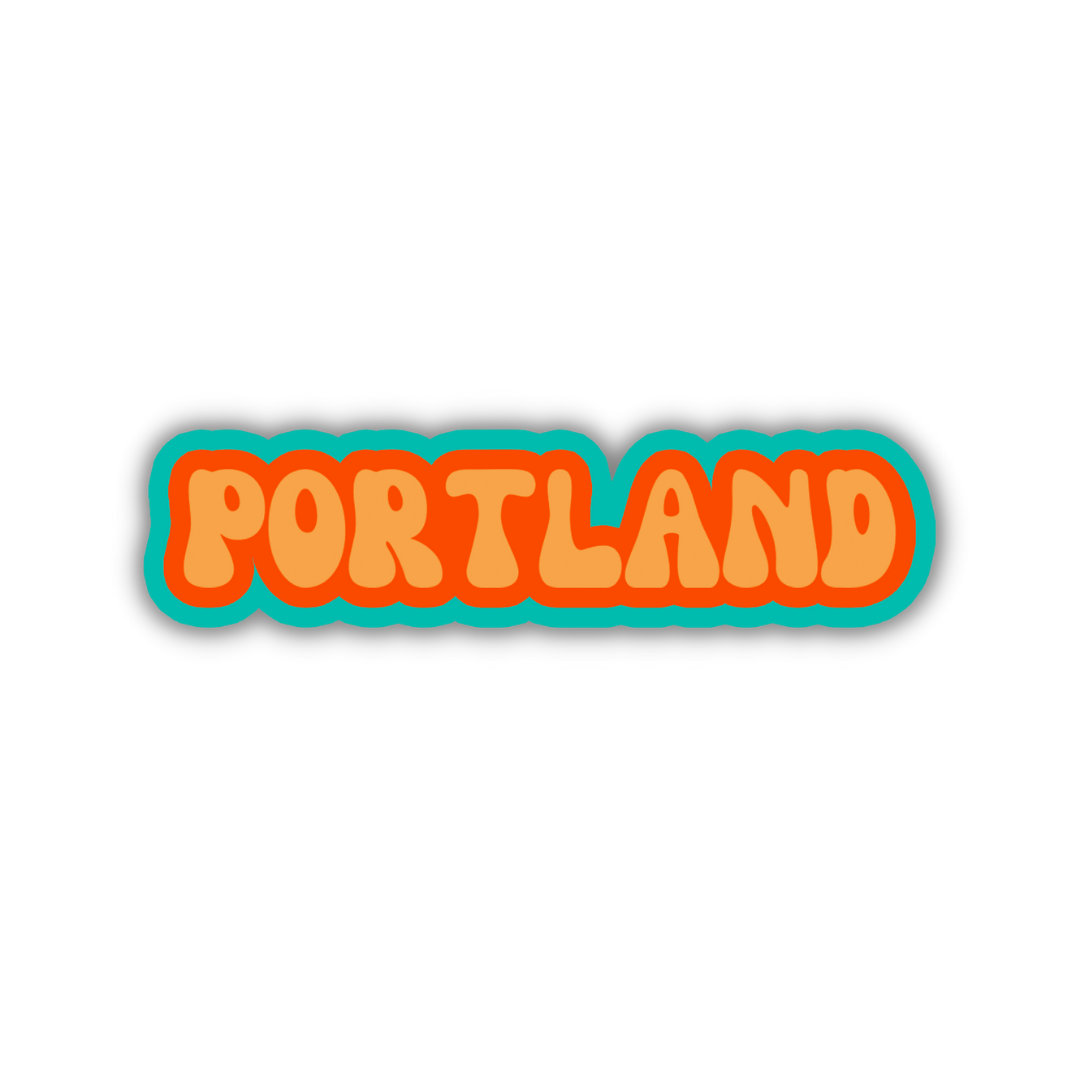 Portland Cloud Sticker