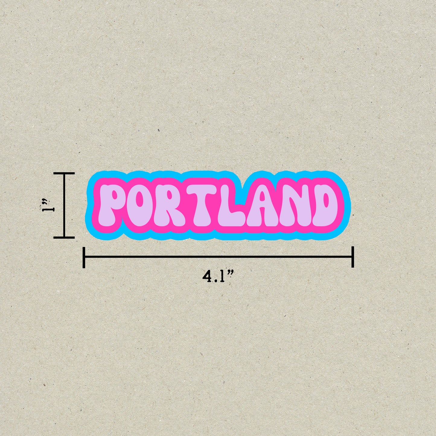 Portland Cloud Sticker