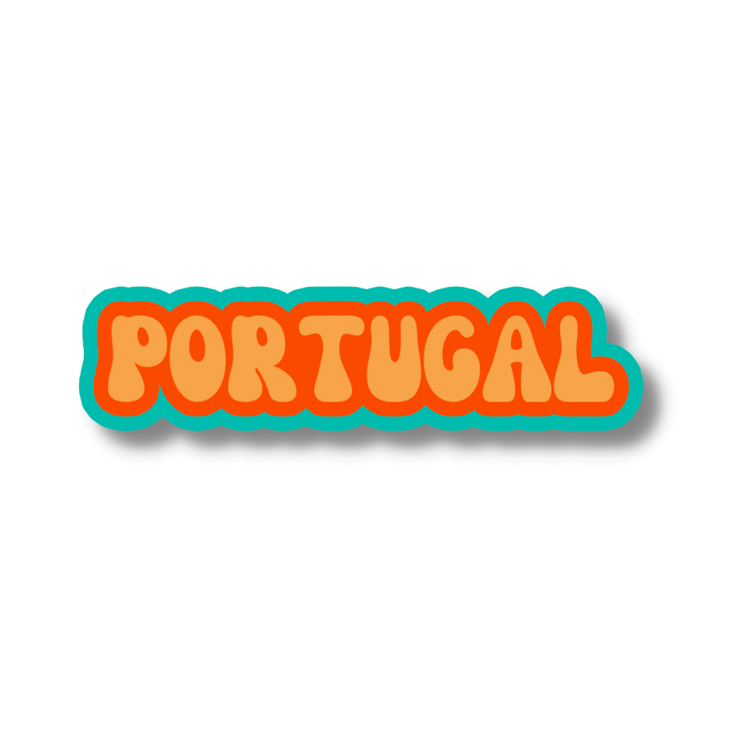 Portugal Cloud Sticker