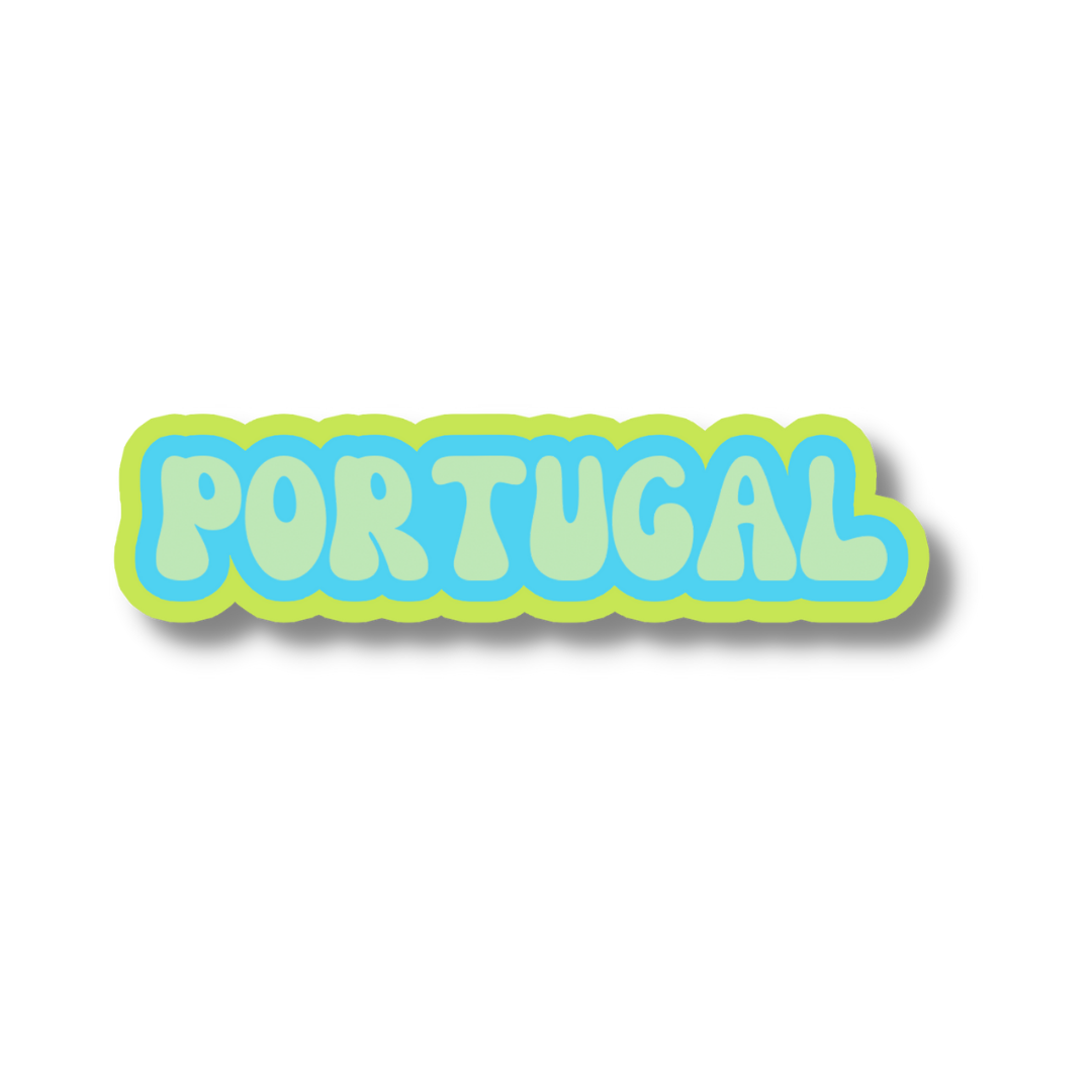 Portugal Cloud Sticker