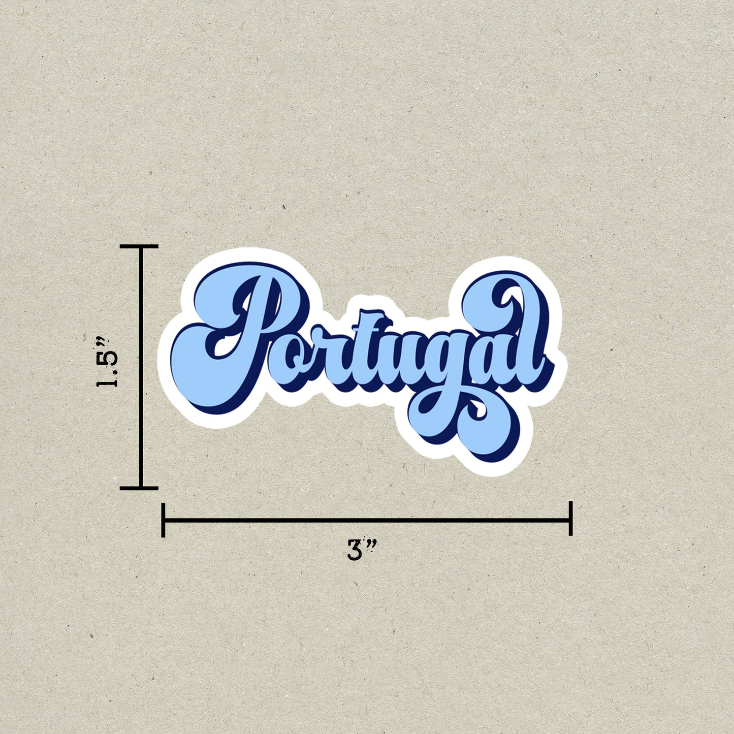 Portugal Vintage Sticker