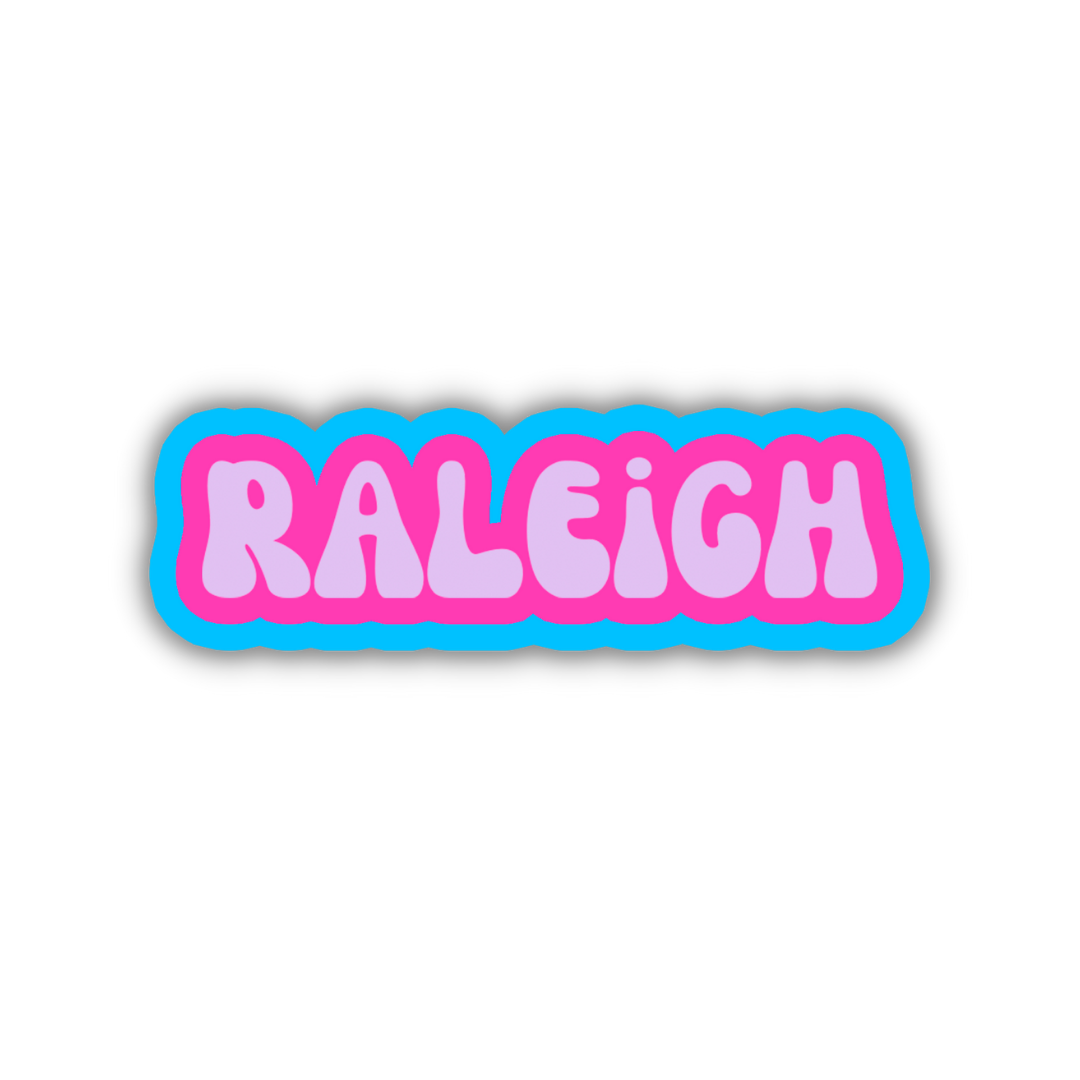 Raleigh Cloud Sticker