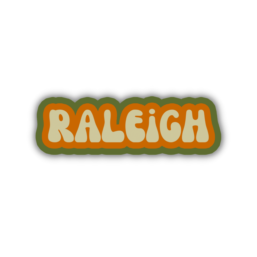 Raleigh Cloud Sticker