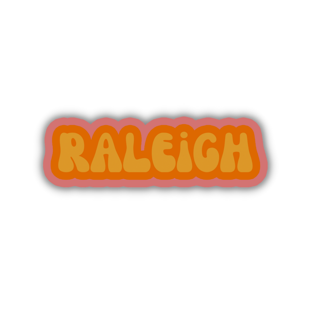 Raleigh Cloud Sticker