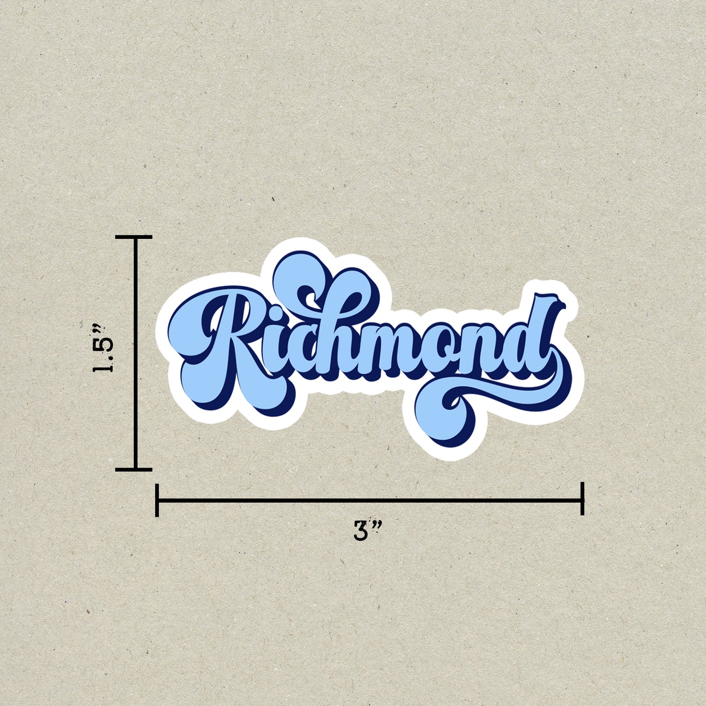 Richmond Vintage Sticker