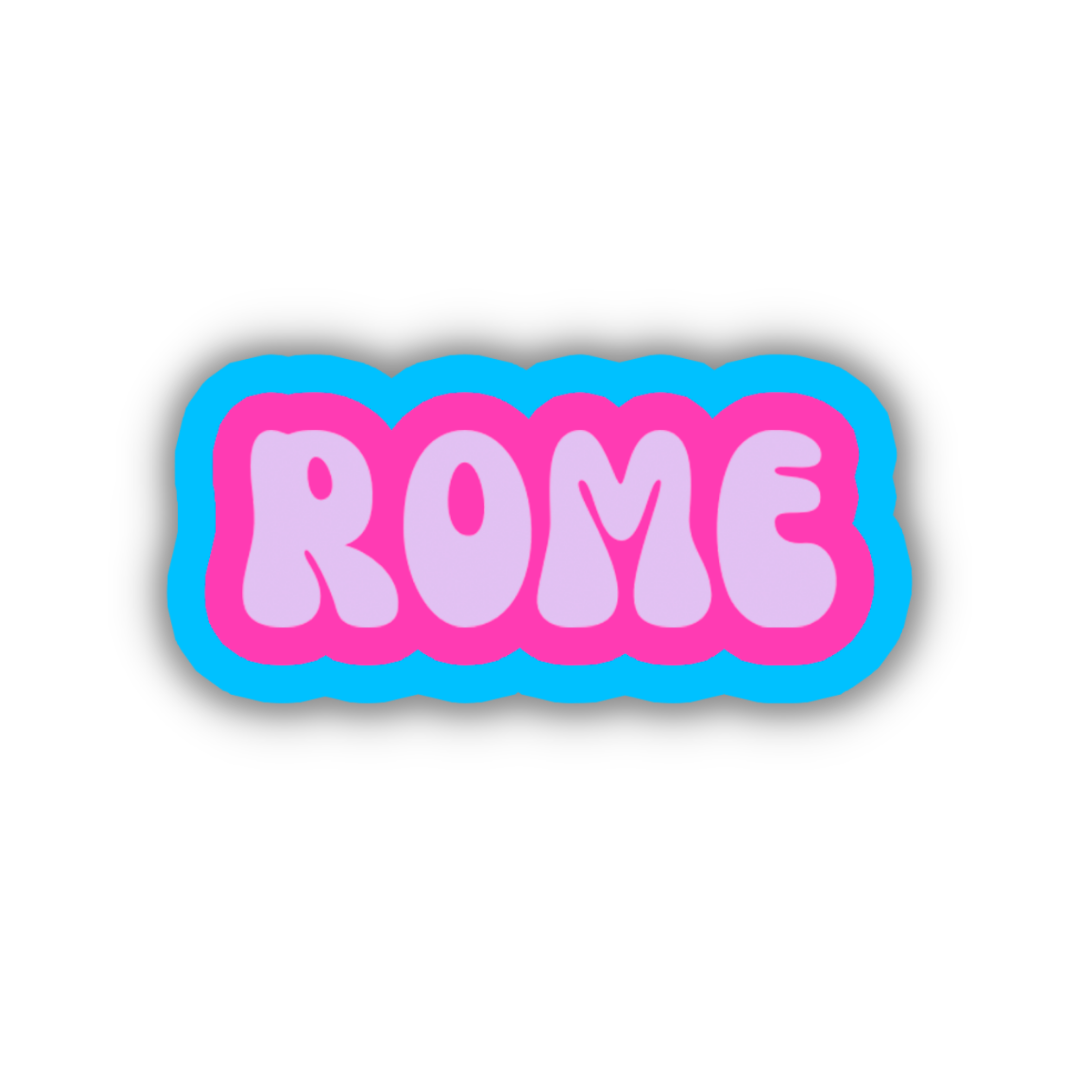 Rome Cloud Sticker