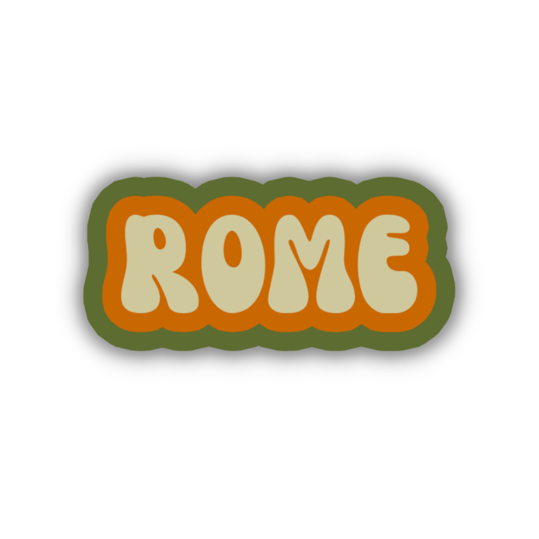 Rome Cloud Sticker