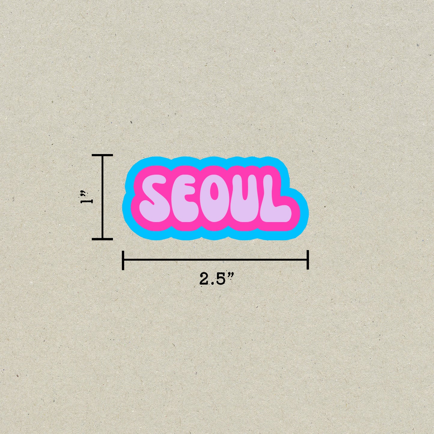 Seoul Cloud Sticker