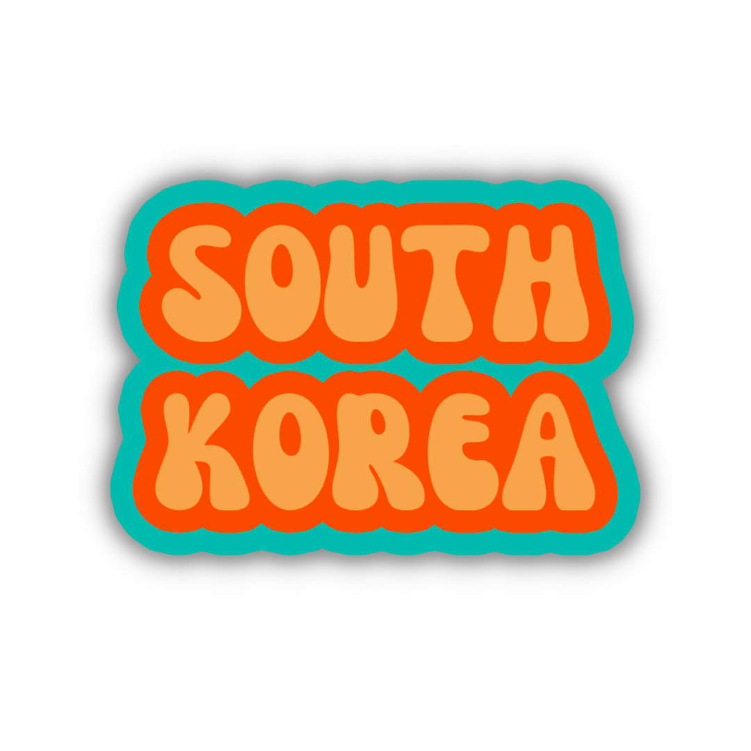 South Korea Cloud Sticker