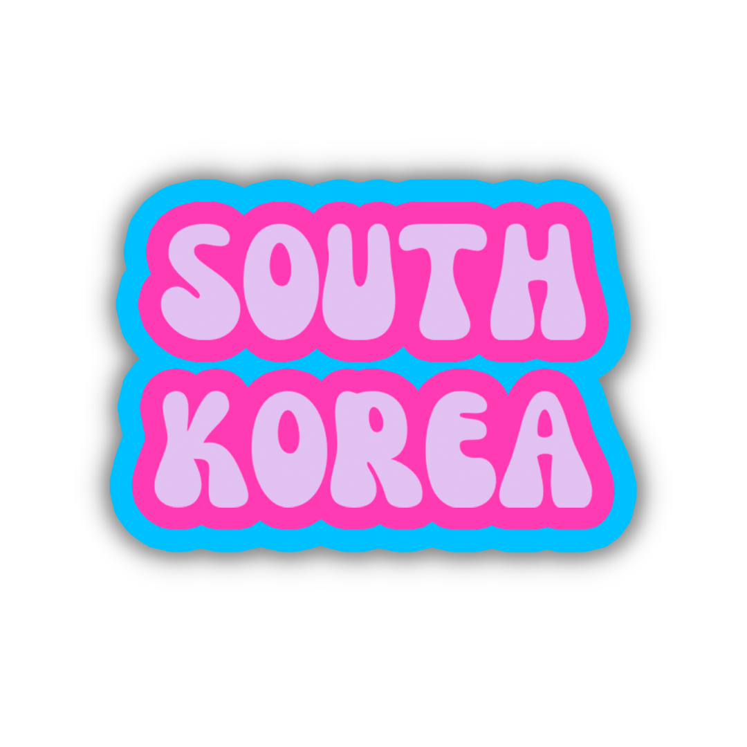 South Korea Cloud Sticker