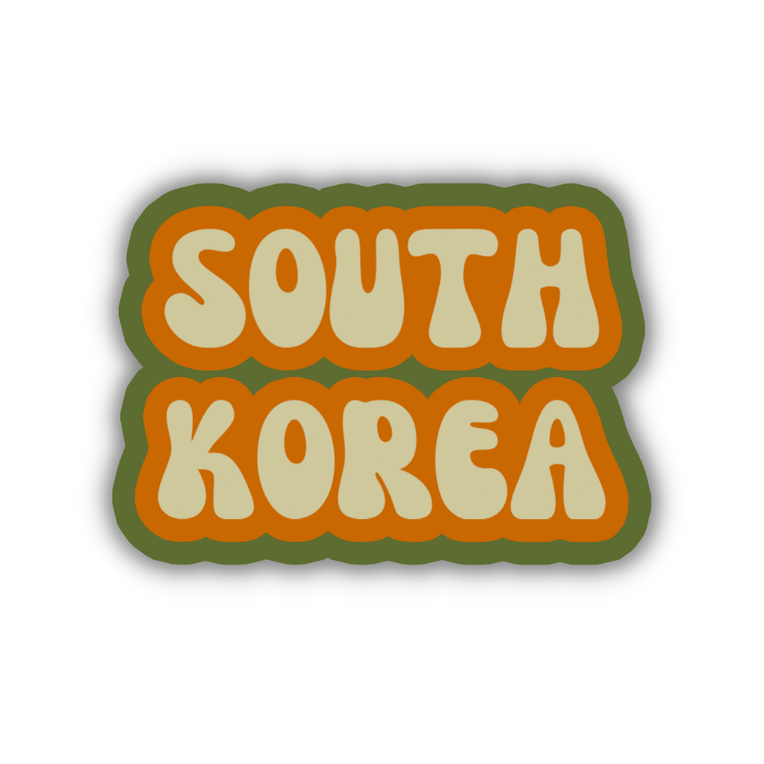 South Korea Cloud Sticker