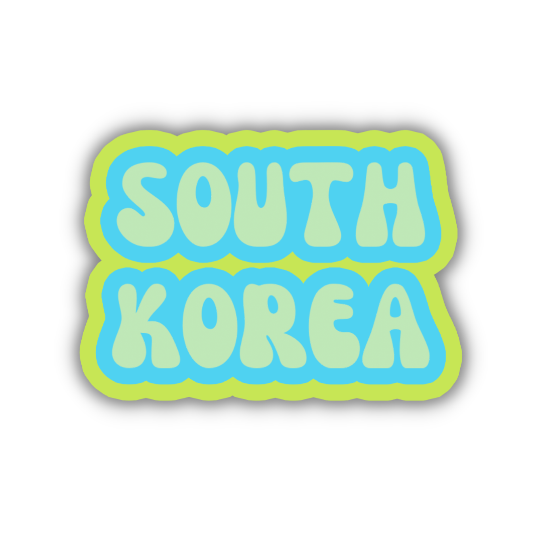 South Korea Cloud Sticker