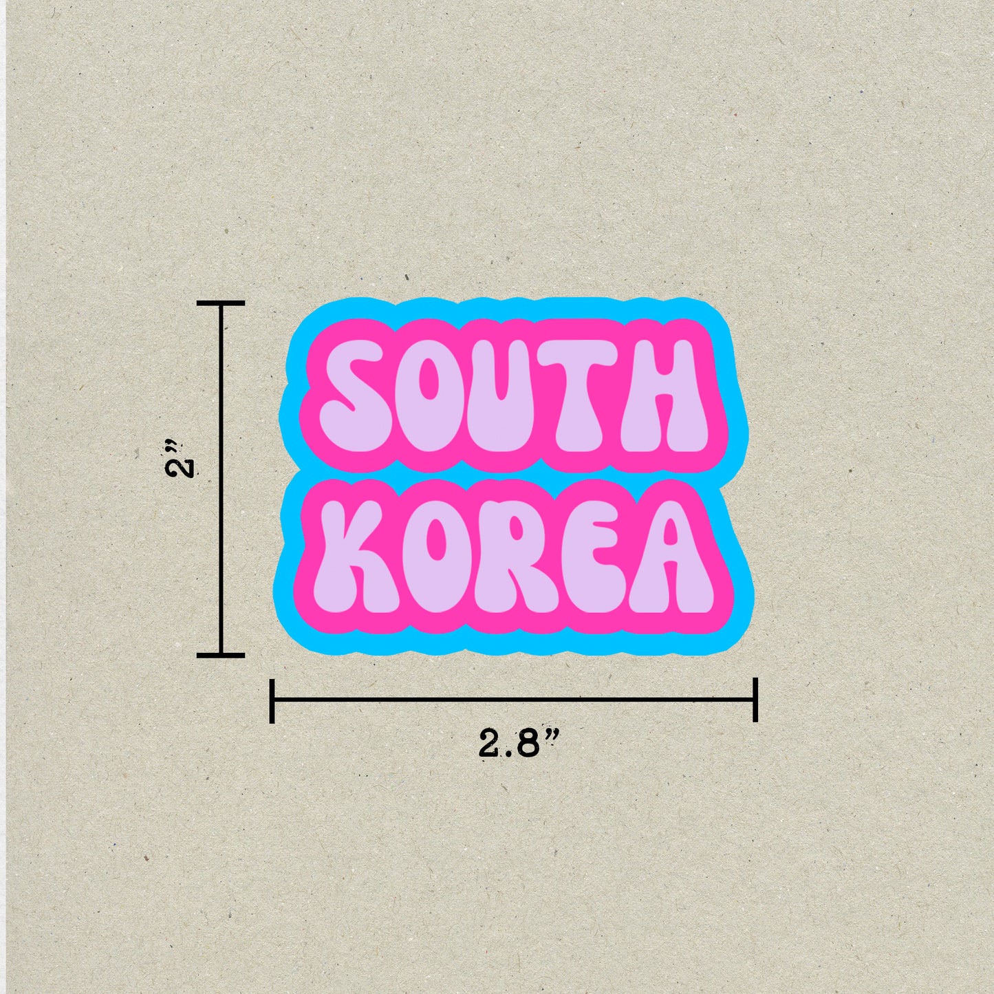 South Korea Cloud Sticker