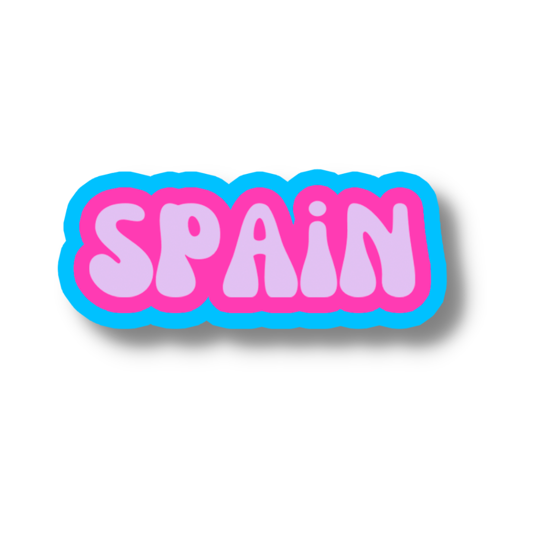 Spain Cloud Sticker