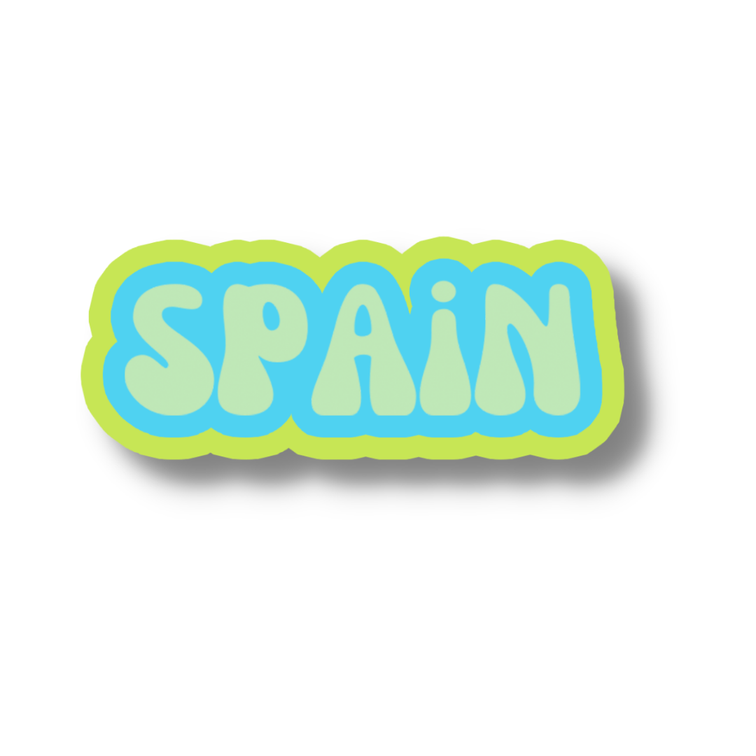 Spain Cloud Sticker