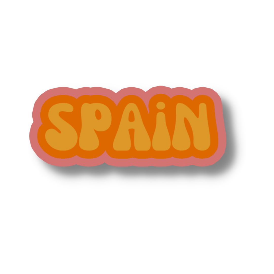 Spain Cloud Sticker