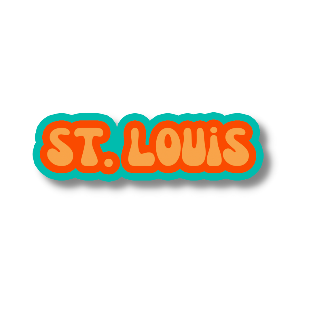 St. Louis Cloud Sticker