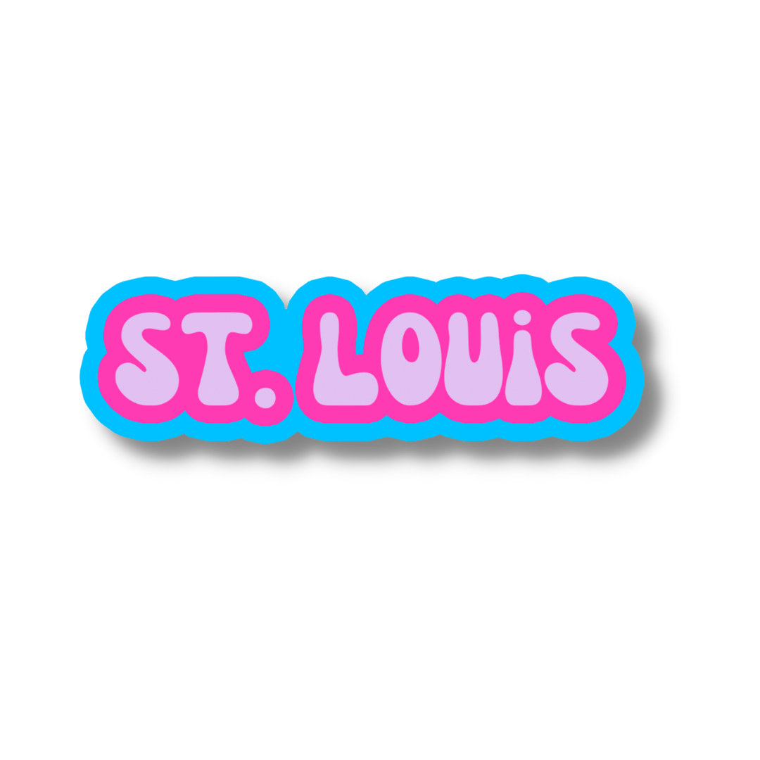 St. Louis Cloud Sticker