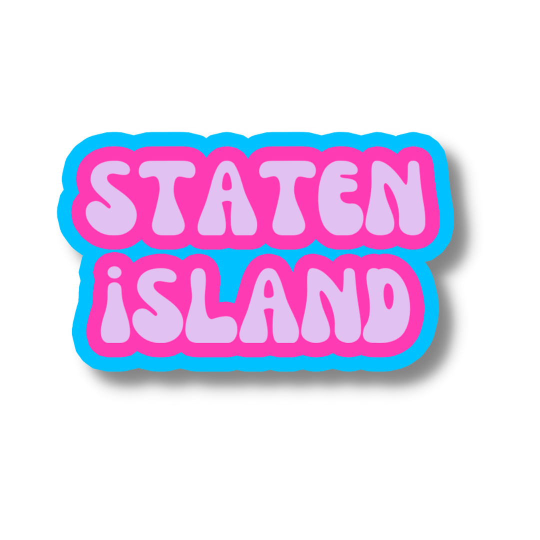 Staten Island Cloud Sticker