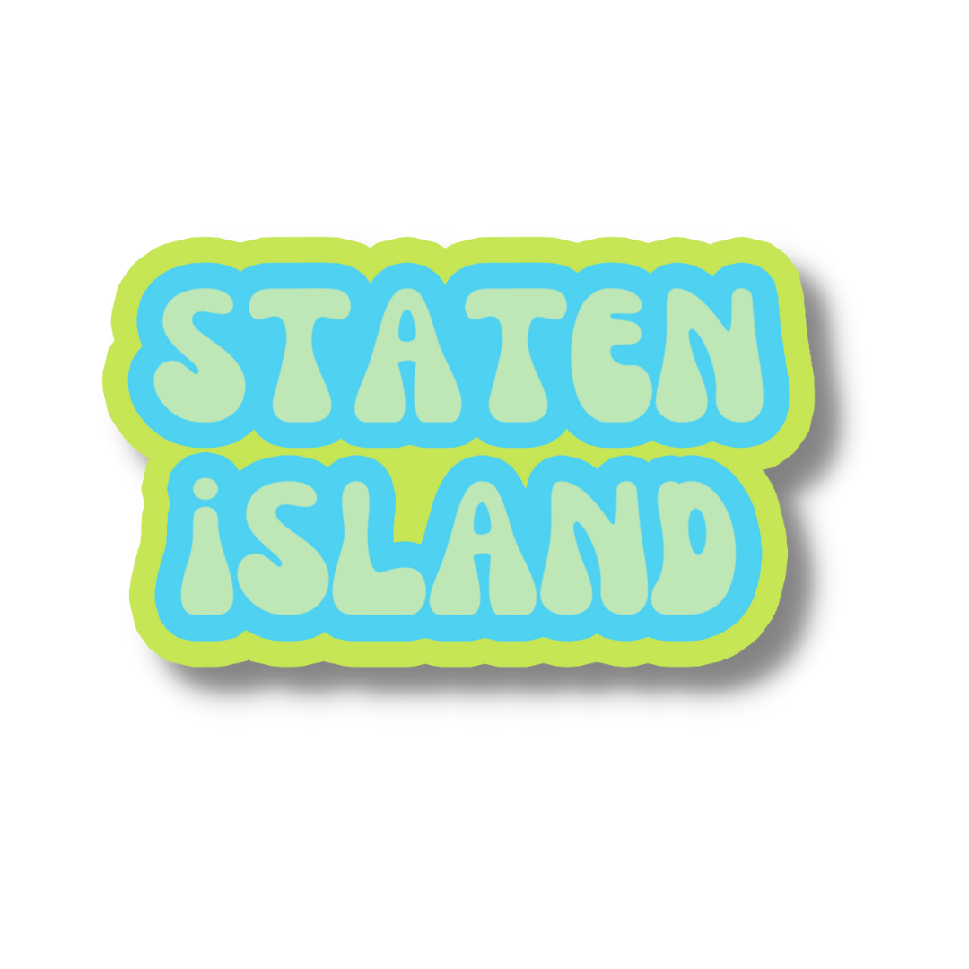 Staten Island Cloud Sticker