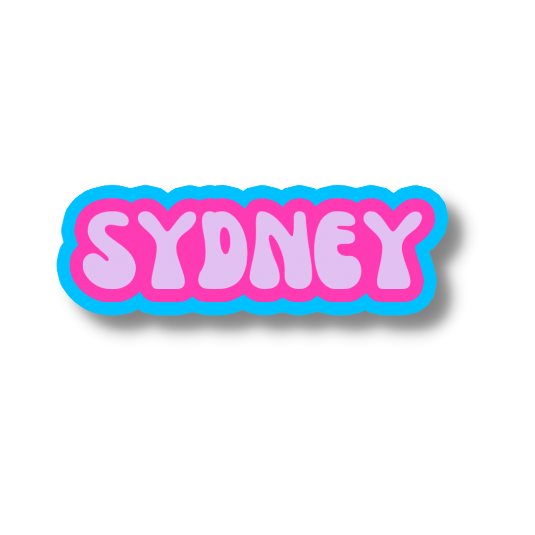Sydney Cloud Sticker