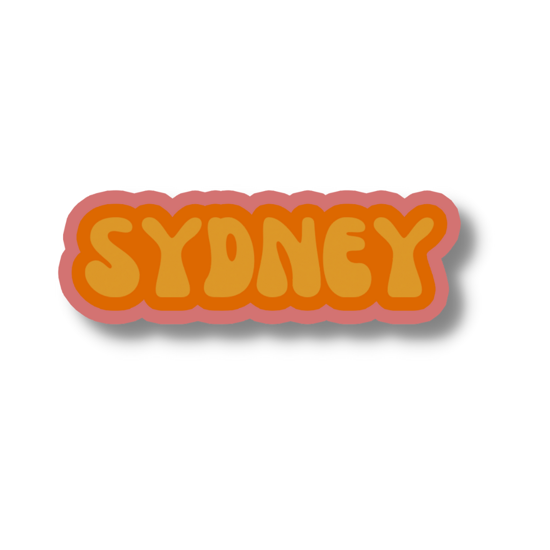 Sydney Cloud Sticker