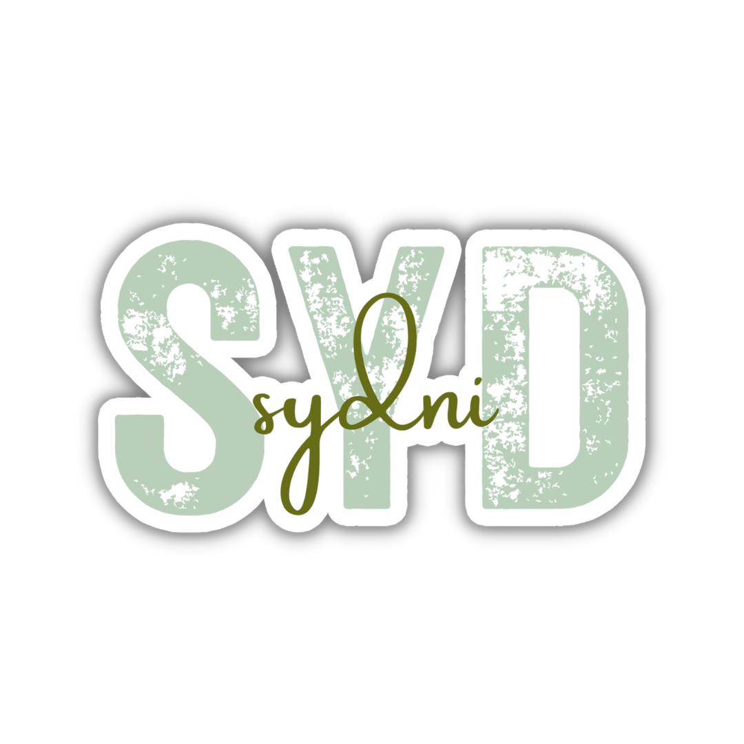 SYD Sydni Sticker