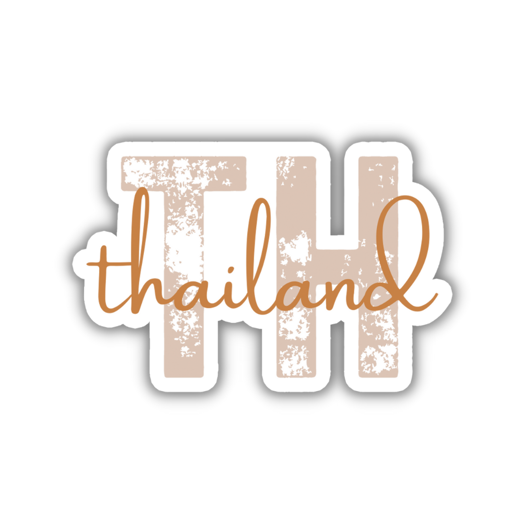 Thailand Country Code Sticker