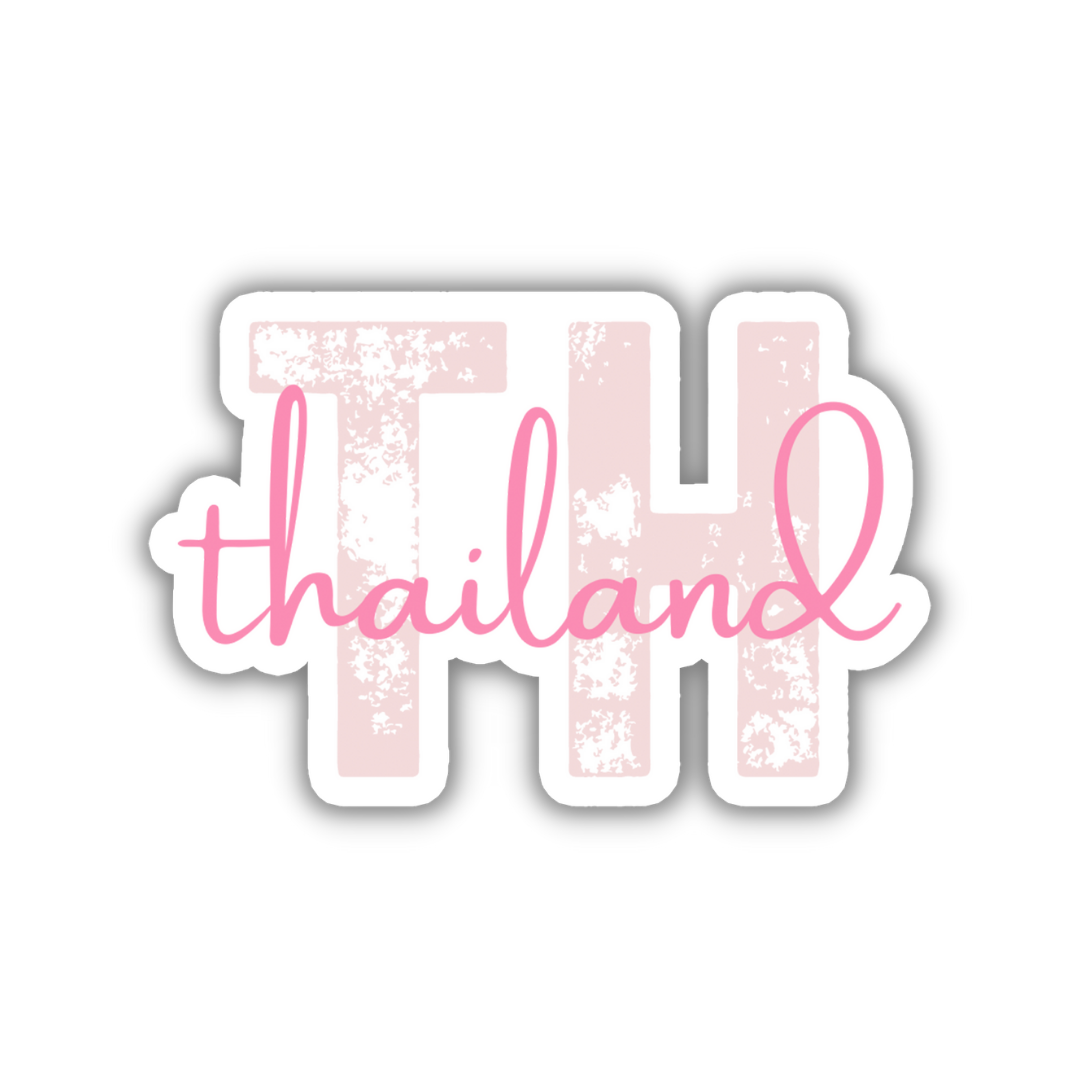 Thailand Country Code Sticker