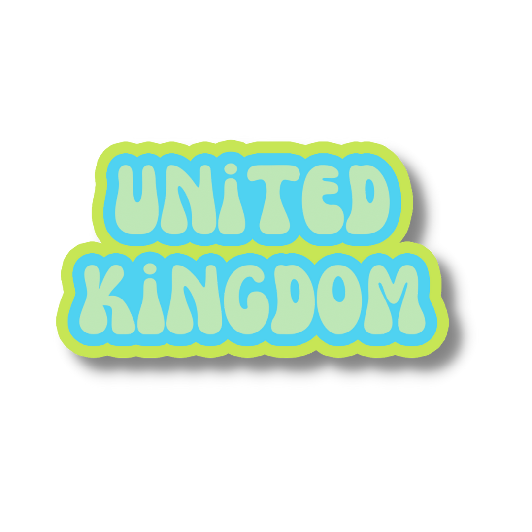 United Kingdom Cloud Sticker