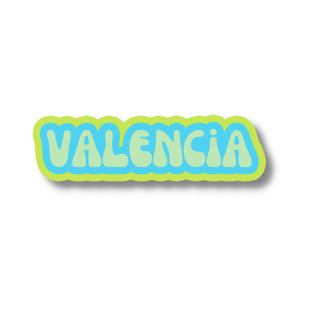 Valencia Cloud Sticker