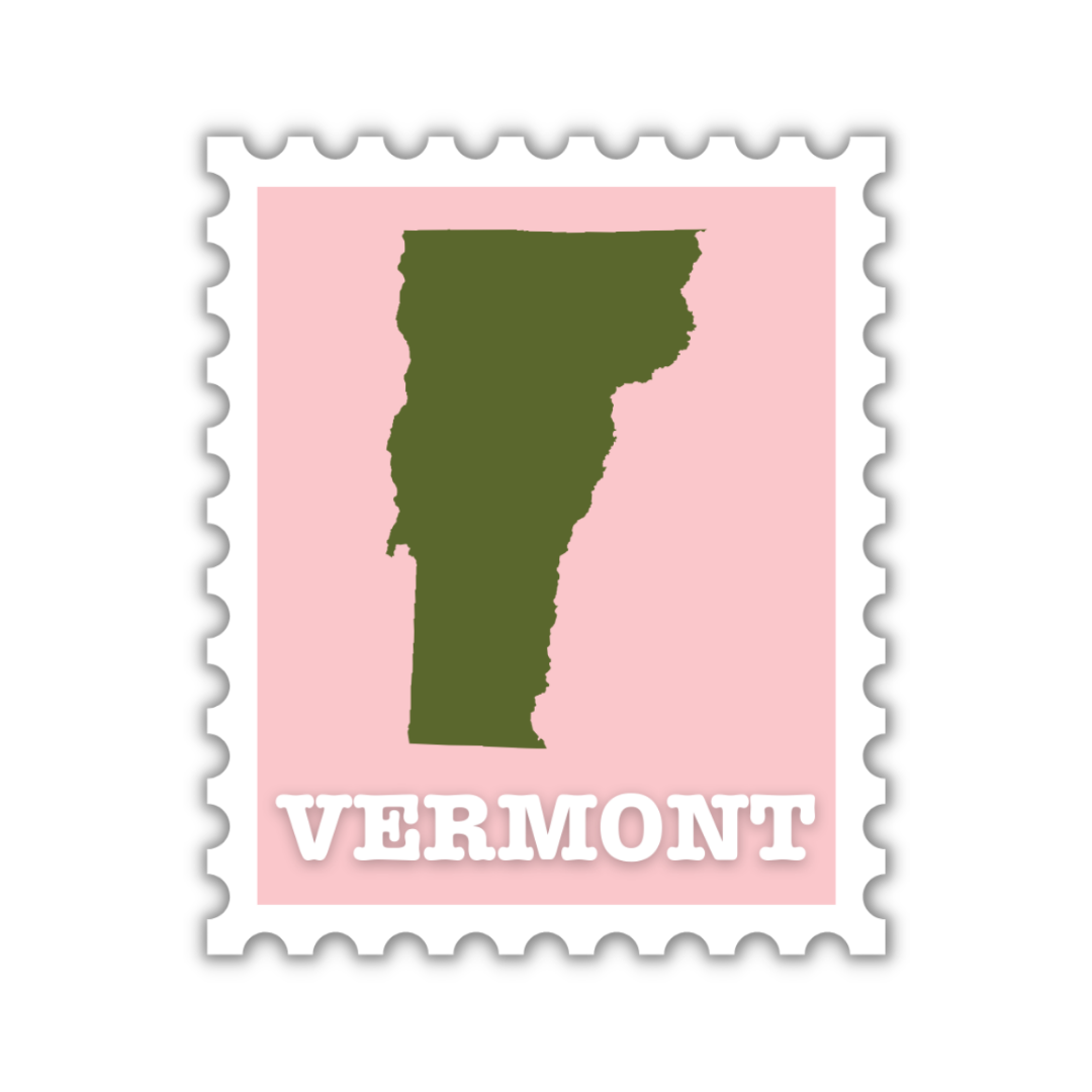 Vermont Stamp Sticker