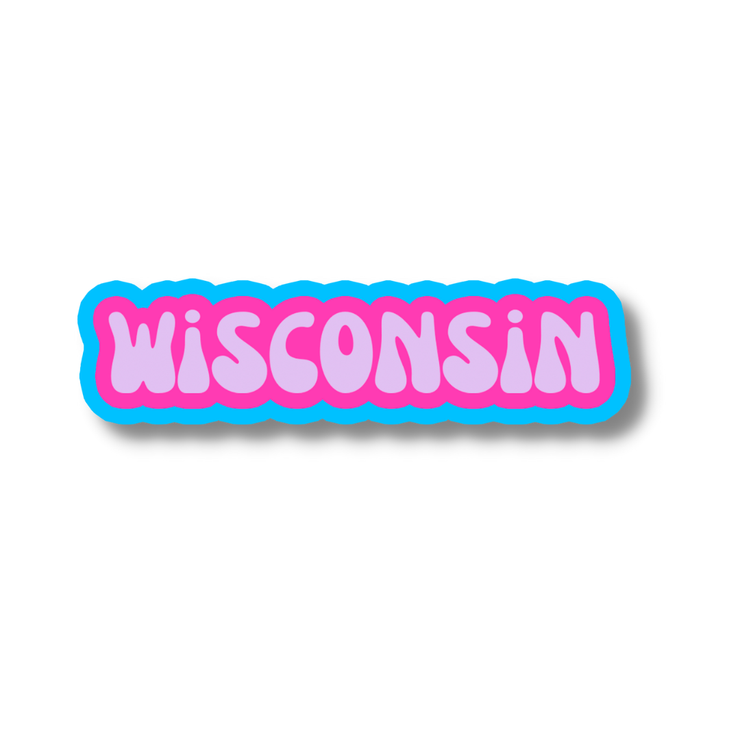 Wisconsin Cloud Sticker