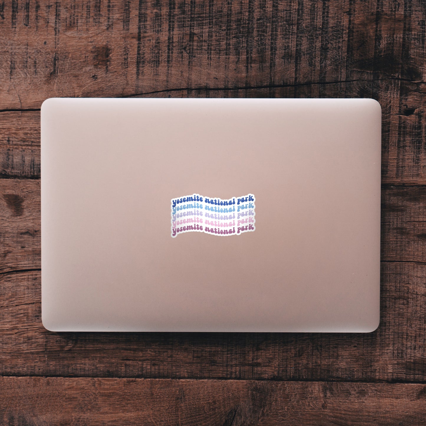 Yosemite National Park Retro Sticker