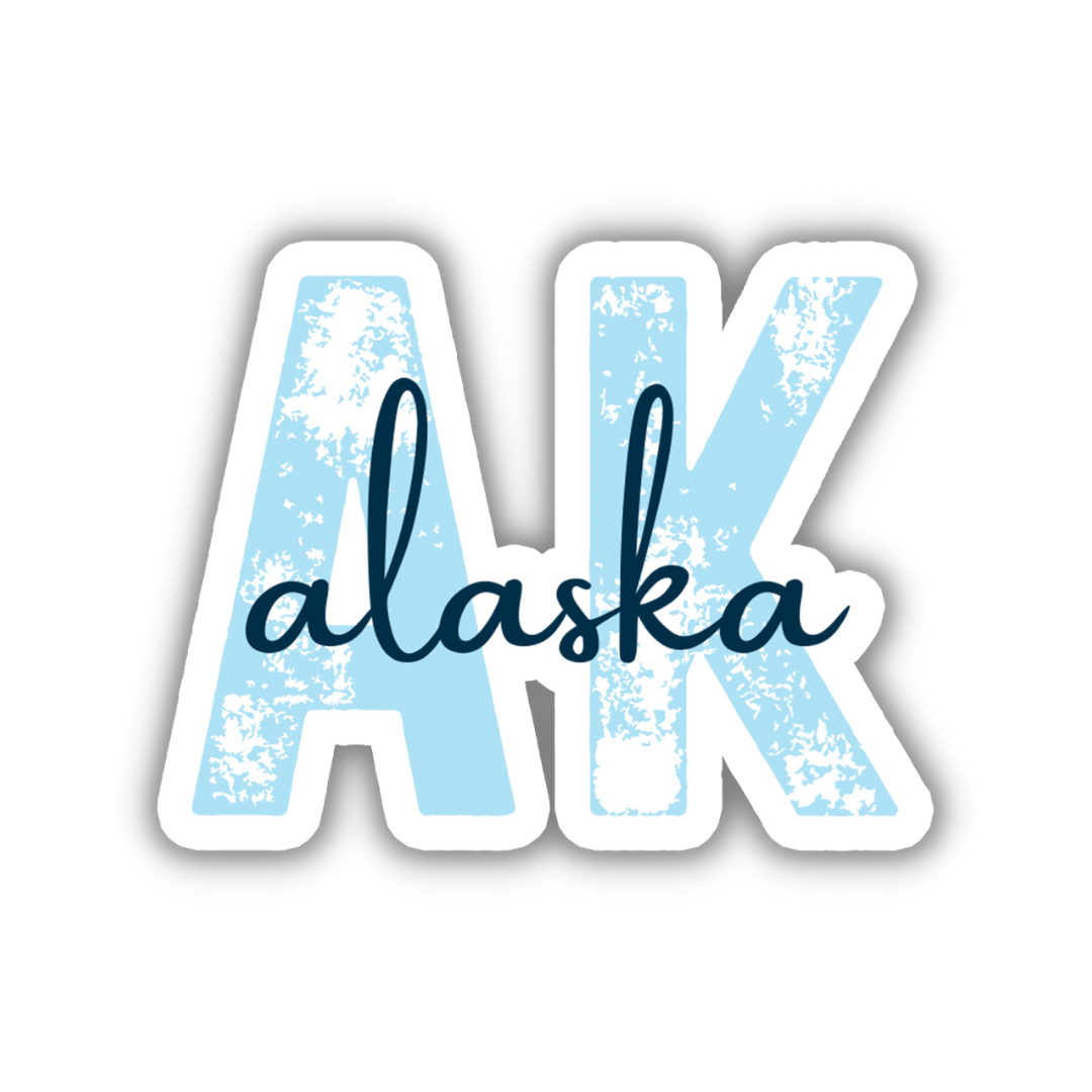 Alaska State Code Sticker