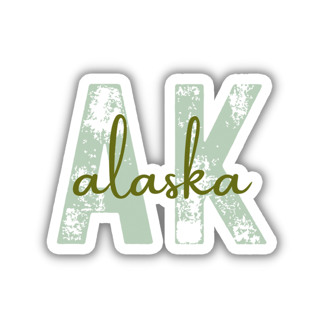 Alaska State Code Sticker