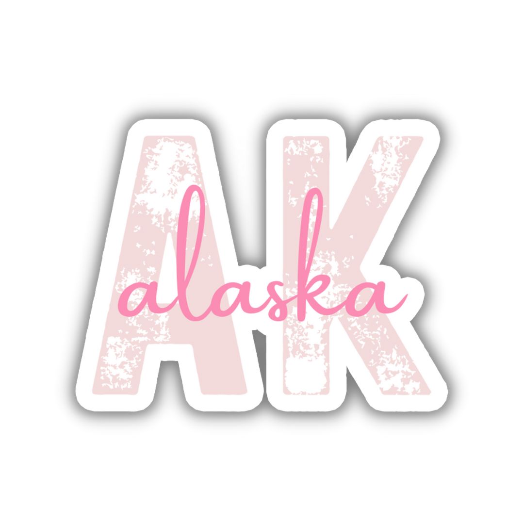 Alaska State Code Sticker