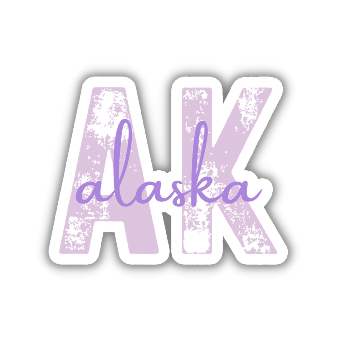 Alaska State Code Sticker