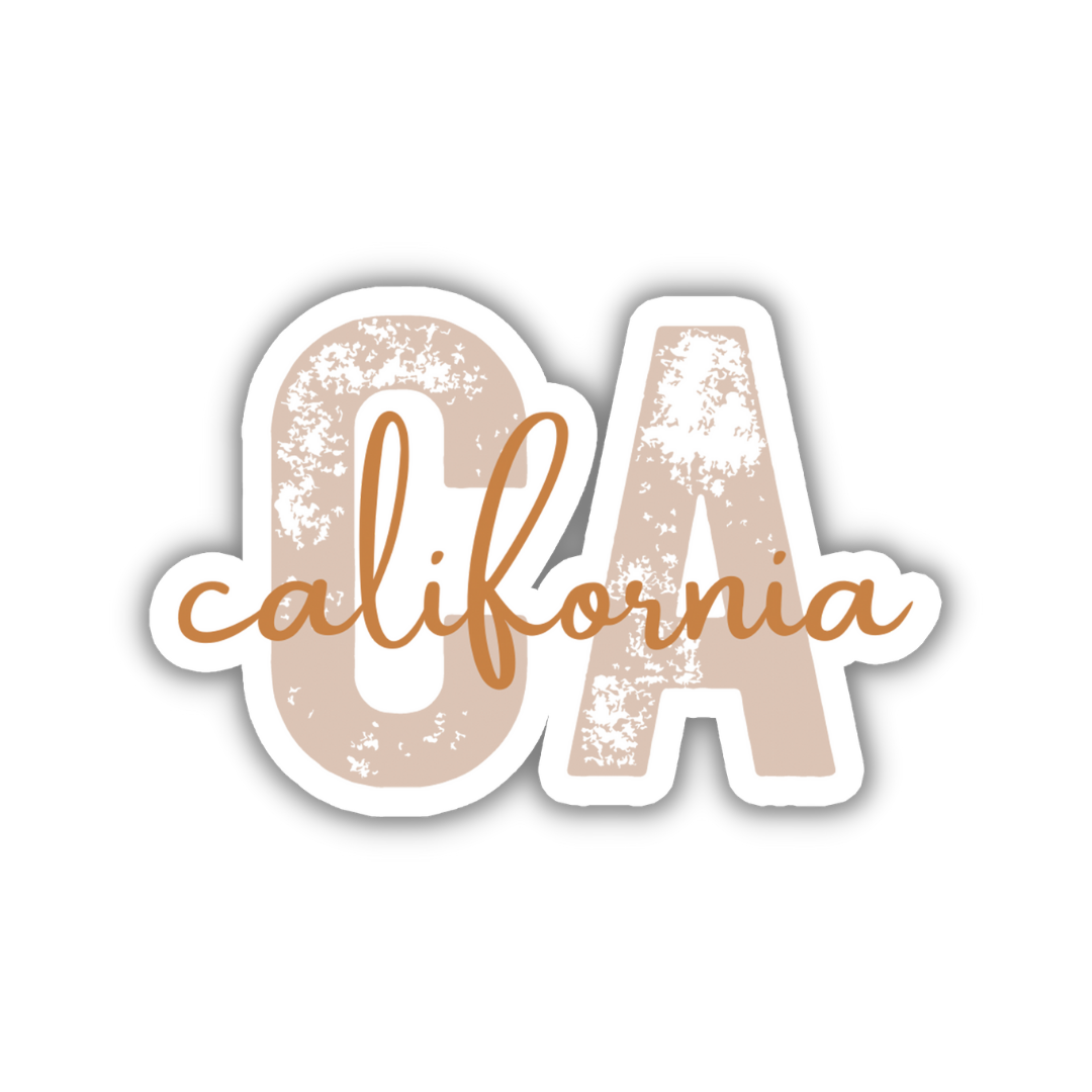 California State Code Sticker
