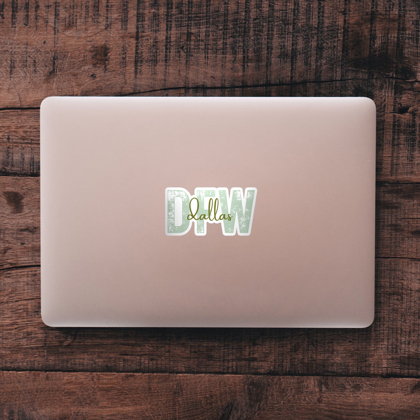 DFW Dallas Airport Code Sticker