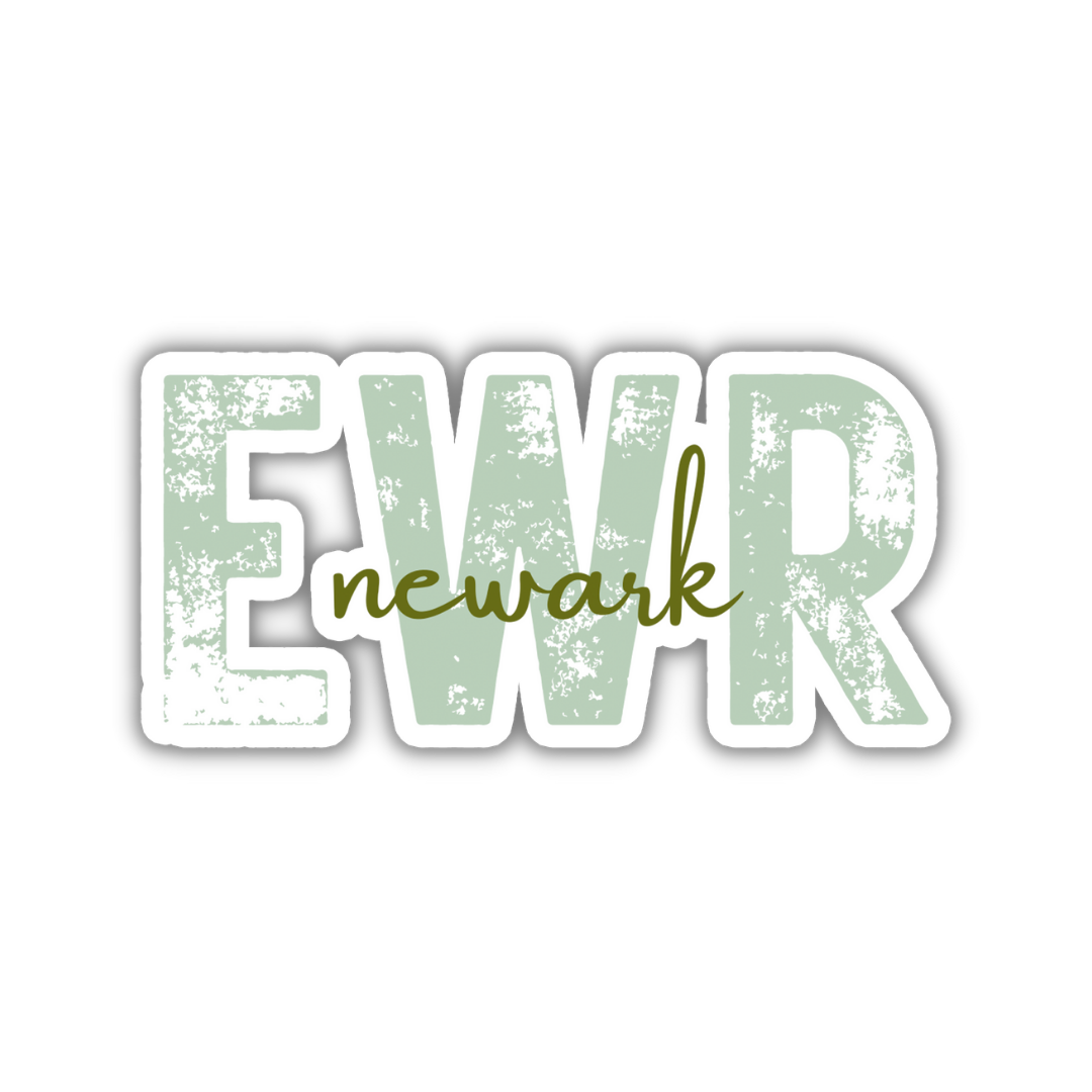EWR Newark Airport Code Sticker