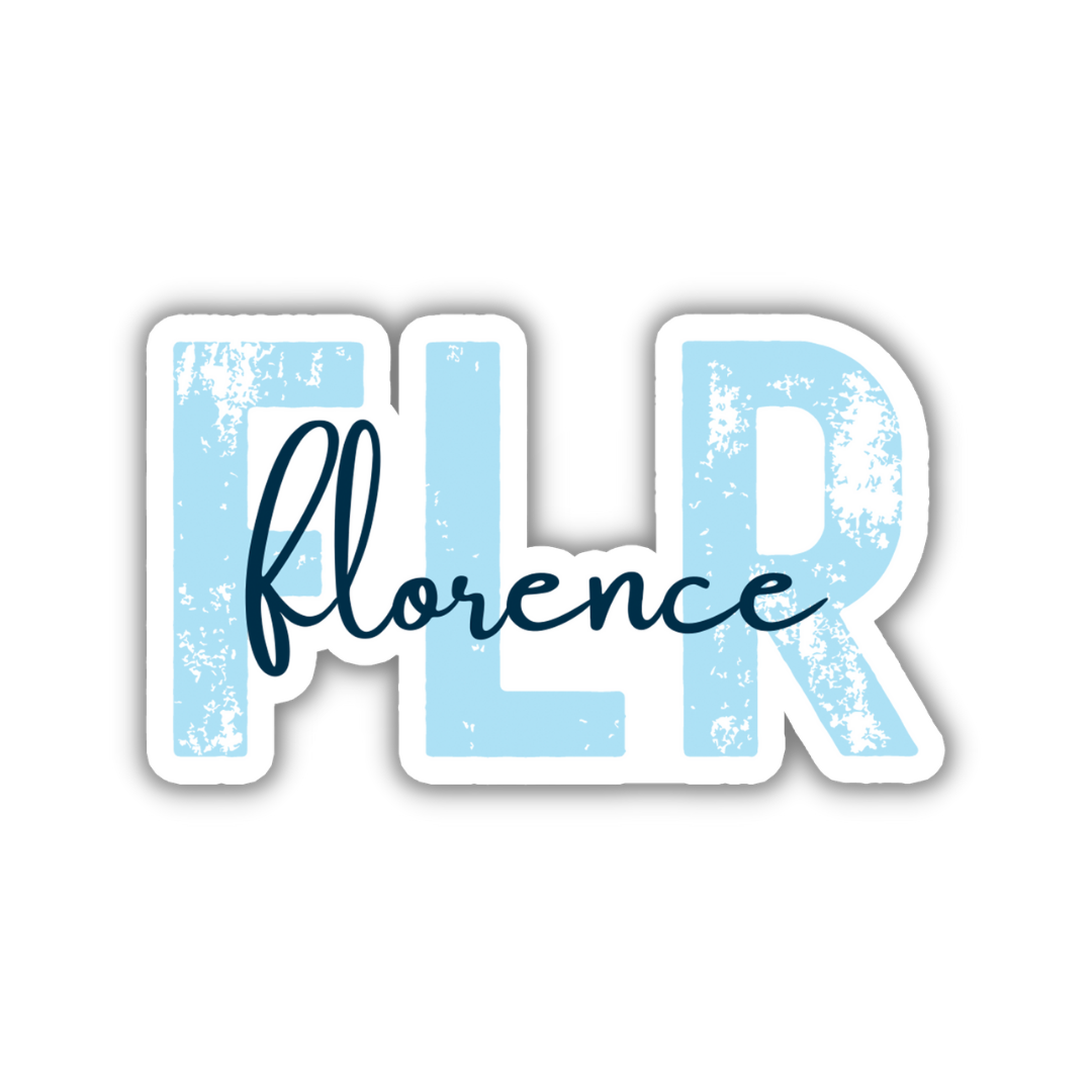 FLR Florence Airport Code Sticker